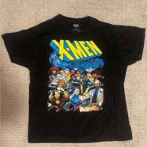 Vintage 90s Marvel X-Men Black T-Shirt